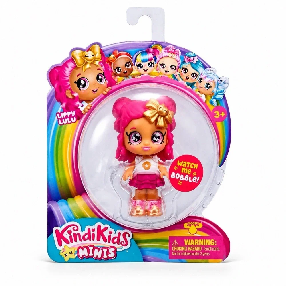 KindiKids Minis Lot Of 3 Dolls Set Lippy Lulu‎ Pirouetta Summer Peaches NIB